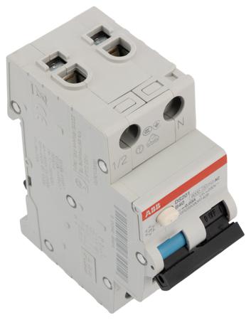 2CSR255080R1405--DS201-B40-AC30 ABB RCBO - 2P, 6 kA Breaking Capacity, 30mA Trip Sensitivity, DS201 Series