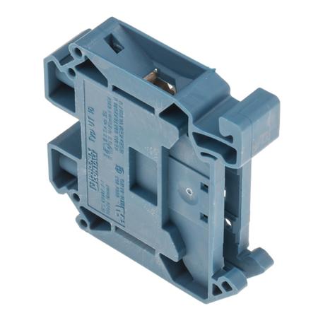 3044209 Phoenix Contact  UT 16 BU Series Blue, 1.5 → 25mm², Single-Level, Screw Termination, ATEX