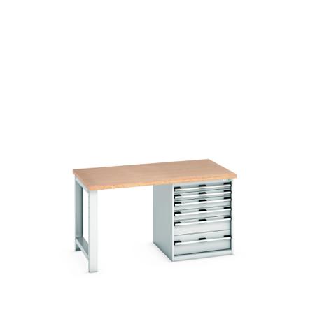 41004113-16V Bott 41004113.16V Sheet Steel Workbench, 840mm x 900mm x 1500mm