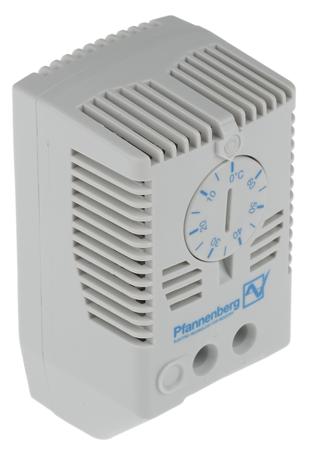 17121000000 Pfannenberg FLZ NO Enclosure Thermostat, 120 → 240 V ac, 0 → +60 °C