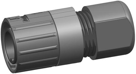 C091-11H003-000-5-U Amphenol Industrial Cable Mount Circular Connector, 3 Contacts, M16 Connector