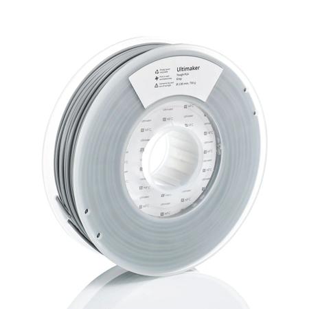 232582 Ultimaker 2.85mm Grey Tough PLA 3D Printer Filament, 750g