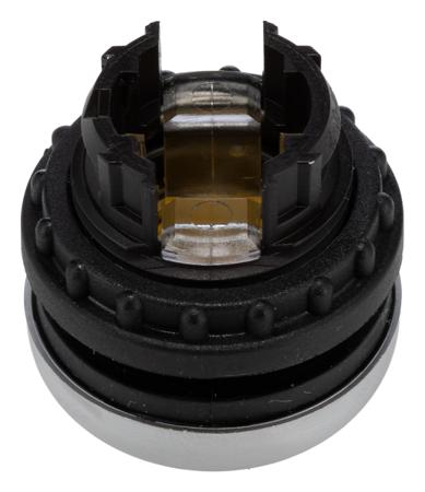 216950-M22-DRL-Y Eaton Flush Yellow Push Button - Maintained, M22 Series, 22mm Cutout, Round