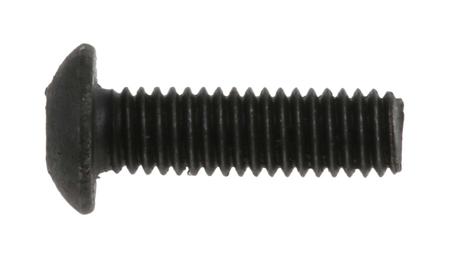 281-192 RS Pro M3 x 10mm Hex Socket Button Screw Black, Self-Colour Steel