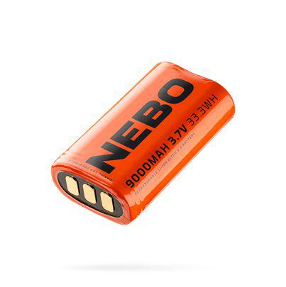 NEB-BAT-0006-G Nebo Rechargeable, , 3.7V, 21700, Lithium-Ion Rechargeable Battery, 9Ah