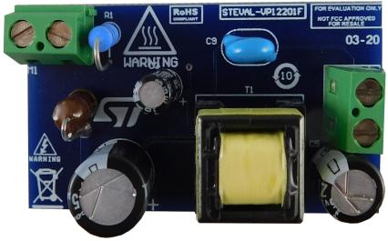 STEVAL-VP12201F STMicroelectronics 12 V-5 W isolated flyback converter based on VIPer122LS Buck-Boost Converter for STEVAL for General