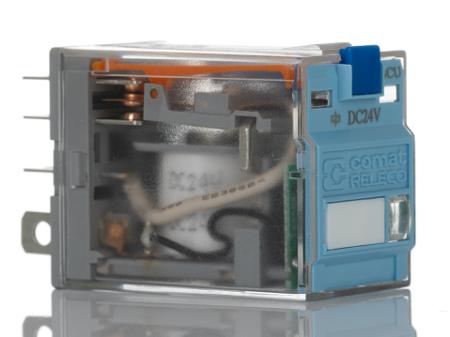 C7-A20FX/024VDC Turck Plug In Power Relay, 24V dc Coil, 10A Switching Current, DPDT