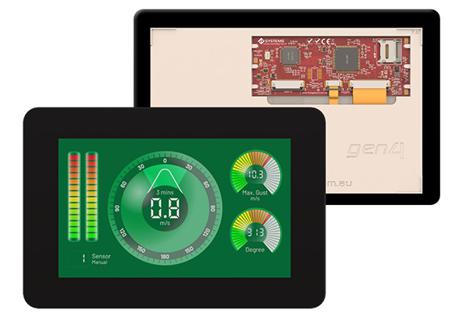 gen4-uLCD-70DCT-CLB-WVA 4D Systems  TFT LCD Colour Display / Touch Screen, 7in, 800 x 480pixels