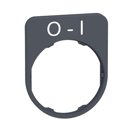 ZBYFP2178C0 Schneider Electric Marking Accessory for Use with Pushbuttons, o-i