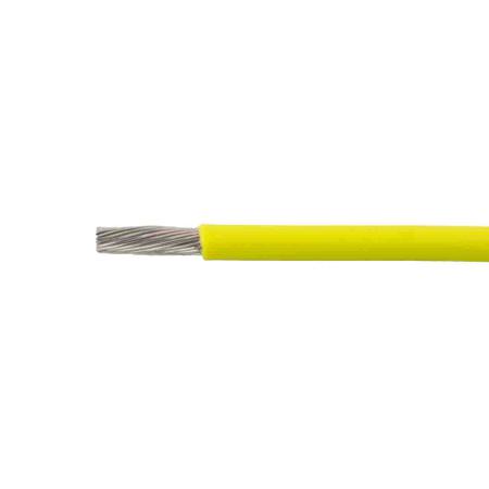67050 YL321 Alpha Wire Ecogen Ecowire Metric Series Yellow 0.5 mm² Hook Up Wire, 20 AWG, 28/0.16 mm², 50m, Polyphenylene Ether