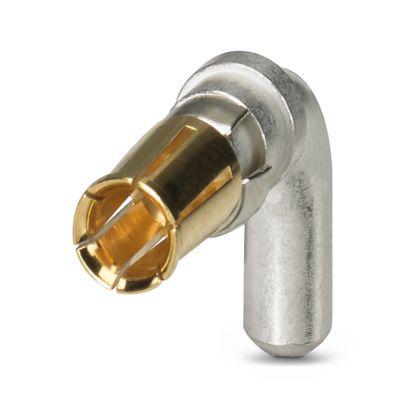 1655454 Phoenix Contact, VS Series, size 3.8mm Female PCB D-sub Connector Contact, Gold, Tin Turned