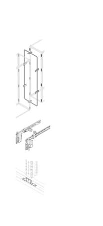 1STQ002008B0000 ABB 1STQ Series Pickled Steel Sheet Bracket for Use with Modular Boards - System Pro E Power, 50 x 330 x 150mm