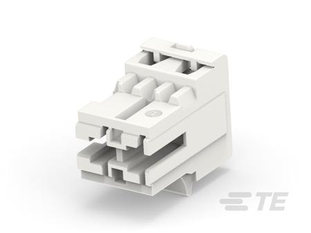 1-1703073-1 TE Connectivity RAST Series Right Angle Receptacle Edge Connector, Board Mount, 2-Contacts, 5mm Pitch, 1-Row, IDC