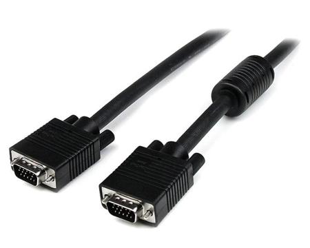 MXTMMHQ2M StarTech.com Male VGA to Male VGA Cable, 2m Black