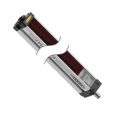 EA5R750PUXMODQ Banner EZ-ARRAY Series Light Curtain Receiver, 400mm Resolution