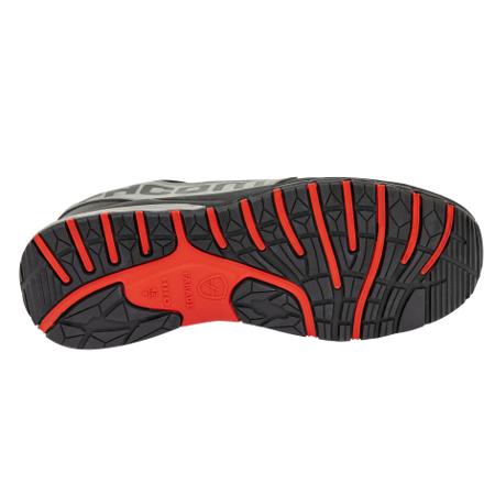 07SUZUKA2834PT36 Parade SUZUKA Unisex Black, Grey, Red Composite Toe Capped Safety Shoes, UK 3, EU 36