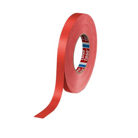 04651-00565-00 Tesa Tesa 4651  Cloth Tape, 50m x 15mm, Red, Acrylic Coated Finish