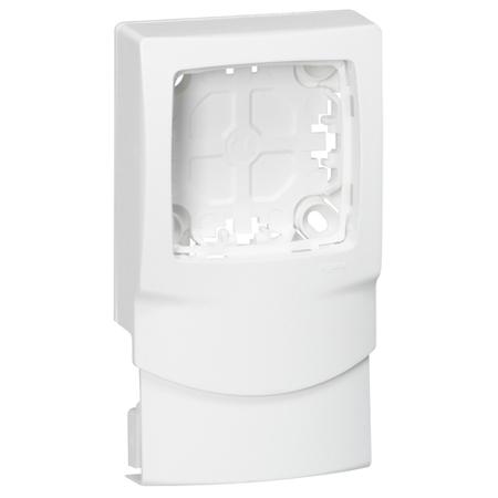 031456 Legrand White 1 Gang Cover Plate Plastic Faceplates & Mounting Plates