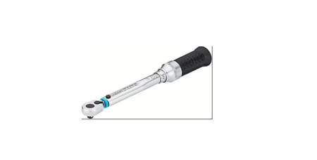 6109-2CT HAZET  Torque Wrench, 4 to 40 Nm, 1/4 in Drive, Square Drive, 256 mm Overall
