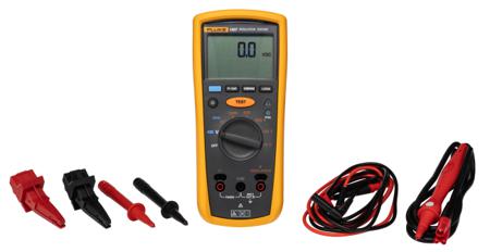 F-1507 Fluke , Insulation & Continuity Tester, 50V Min, 1000V Max, 10GΩ Max, CAT III 600V - RS Calibration