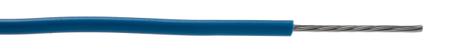 217-322 RS PRO Blue Hook Up Wire, 22 AWG, 7/0.25, 305m, PVC Insulation