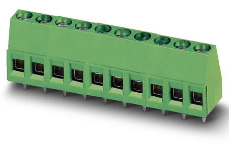 1715035 Phoenix Contact MKDS 1.5/3 Series PCB Terminal Block, 3-Contact, 5mm Pitch, Through Hole Mount, 1-Row, Screw Termination