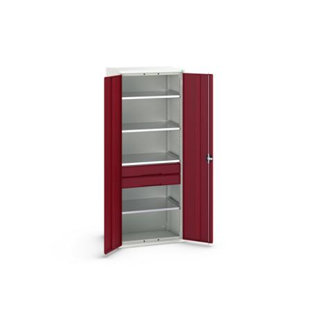 16926455.24 Bott 2 Door, 2 Drawer Sheet Steel Cupboard, 800 x 550 x 2000mm