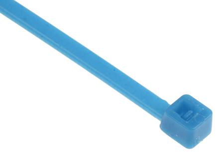 233-203 RS Pro Blue Nylon Cable Tie, 100mm x 2.5 mm