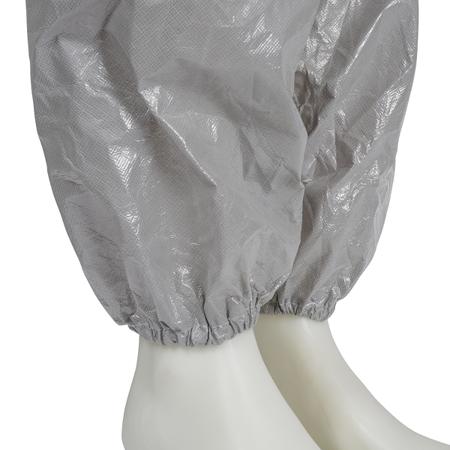 4570M Men's Grey Anti-Static, Low Lint Laminate Coverall
