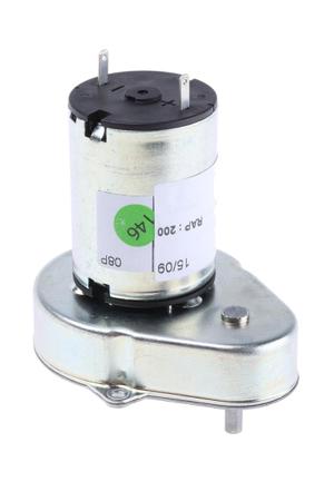 82861020 Crouzet Brushed Geared DC Geared Motor, 3 W, 24 V dc, 50 Ncm, 22 rpm, 4mm Shaft Diameter