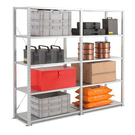 BTRAYTOLEML1240D1 Manorga Quickshelf Storage Racking, 7500mm x 800mm