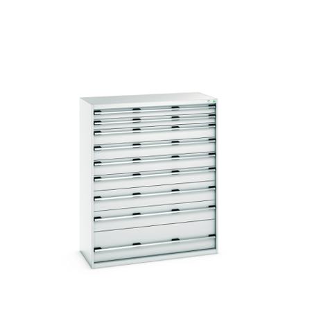 40022133-16V Bott 9 Cabinet, Steel, 1600mm x 650mm x 1300mm, Light Grey