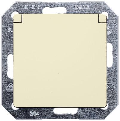 5UB1905 Siemens 5UB19 Electrical Socket, 16A, Schuko