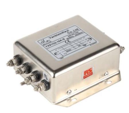 237-8752 RS PRO 16A 520 V ac, Chassis Mount EMC Filter 3 Phase