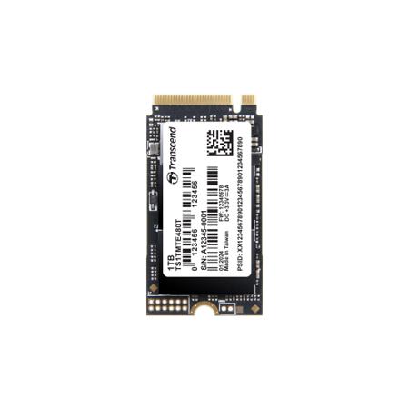 TS1TMTE480T 1TB, M.2 2242,PCIe Gen4x4, NVMe, 3D TLC,