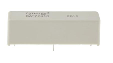 DAT72410 Sensata Cynergy3 PCB Mount Reed Relay, 24V dc Coil, SPST, 7000V dc Max, 2 A Max, 780Ω