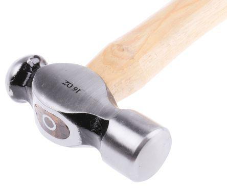 783-9779 RS Pro 0.65kg Steel Ball Pein Hammer, 13.6 in