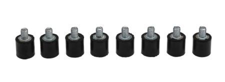 126-4926 RS PRO M4 Anti Vibration Mount, Male Buffer Foot with 5kg Compression Load