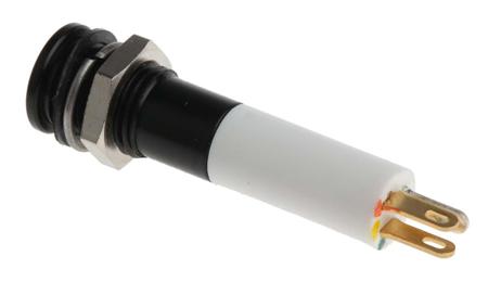 700-1782 RS Pro Green, Red, Yellow LED Indicator, 24 V dc, 5 mm Lamp Size, 8mm Mounting Hole Size, IP67