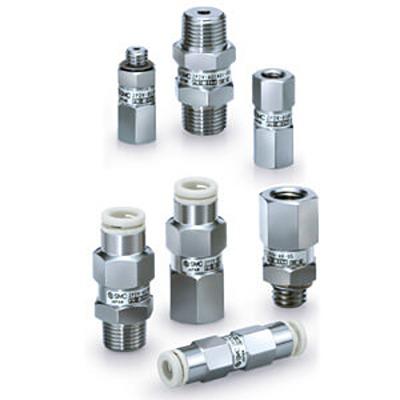 ZP2V-BG1-10 SMC ZP2V Vacuum Check Valve G 1/8 Male Inlet, G 1/8 Female Outlet, 0.7MPa