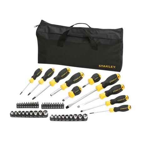 STHT0-70887 Stanley  Phillips; Slotted; Torx Bit Holder & Standard Screwdriver Set, 48-Piece
