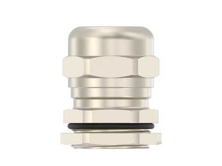 1SNG625068R0000 1SNG Series Brass Brass, CR, NBR, PA 6 Cable Gland, PG13.5 Thread, 6mm Min, 12mm Max, IP66, IP68