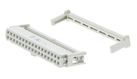 09185347813 HARTING 34-Way IDC Connector Socket for Cable Mount, 2-Row