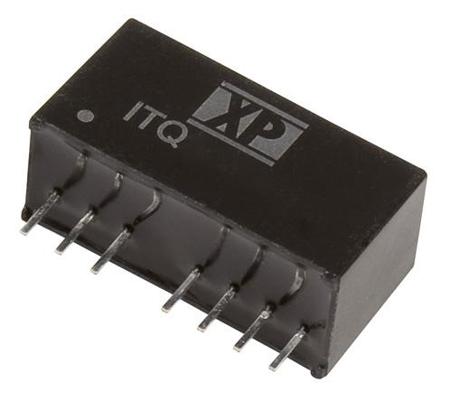 ITQ2412S-H XP Power ITQ DC-DC Converter, ±12V dc/ ±250mA Output, 9 → 36 V dc Input, 6W, Through Hole, +100°C Max Temp -40°C