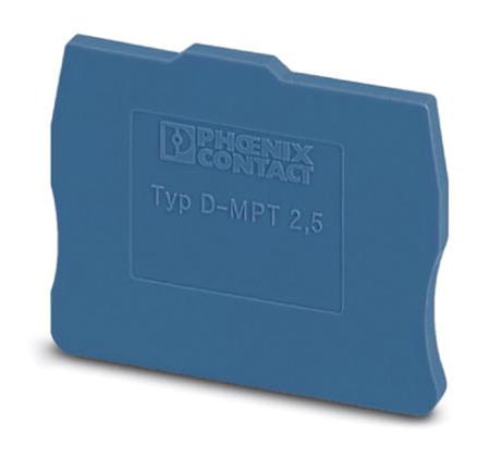 3248141 Phoenix Contact D-MPT 2.5 BU Series End Cover