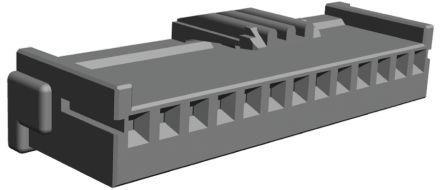 917694-1 TE Connectivity Signal Double Lock Series 2.5mm Pitch 10 Way 1 Row Male Straight Crimp Connector Housing