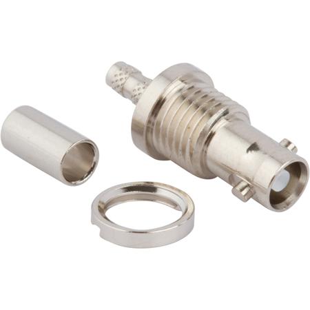 034-1053 Amphenol RF  Series, Jack, 75Ω, Solder Cup Termination, Straight Body