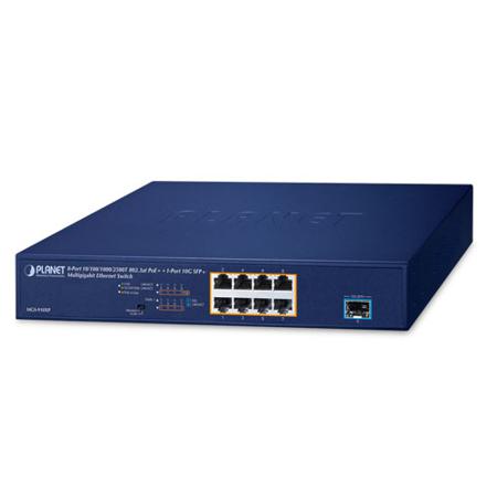 MGS-910XP Planet , Unmanaged 8 Port Network Switch With PoE