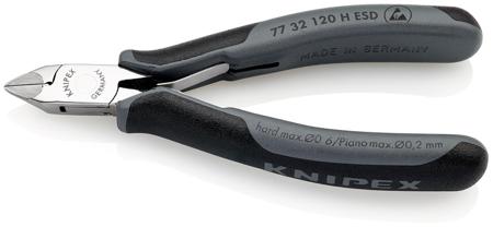 77 32 120 H ESD Knipex Knipex ESD Safe Precision Diagonal Cutter