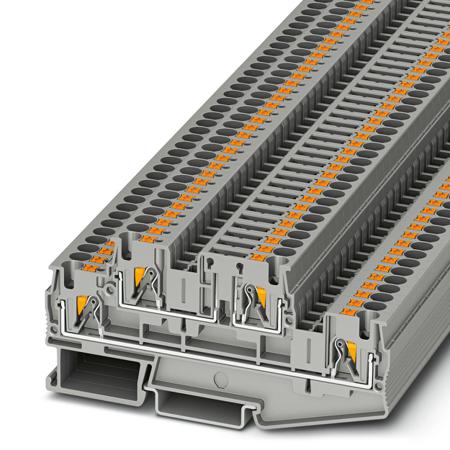 3211911 Phoenix Contact  PTTB 4-TG BU Series Blue, 0.2 → 6mm², Push In Termination